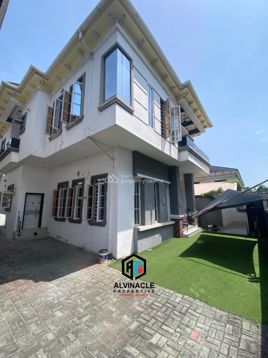 Well Fitted 5 Bed Duplex with 1bq, Ikota, Ikota, Lekki, Lagos, Detached Duplex for Rent