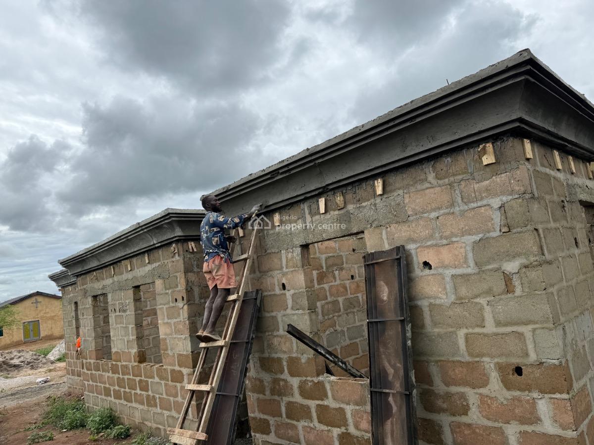 3 Uncompleted Bedrooms Bungalow, at Emuren Just 15 Mins Drive From Adamo Bustop Ikorodu, Adamo, Ikorodu, Lagos, Detached Bungalow for Sale