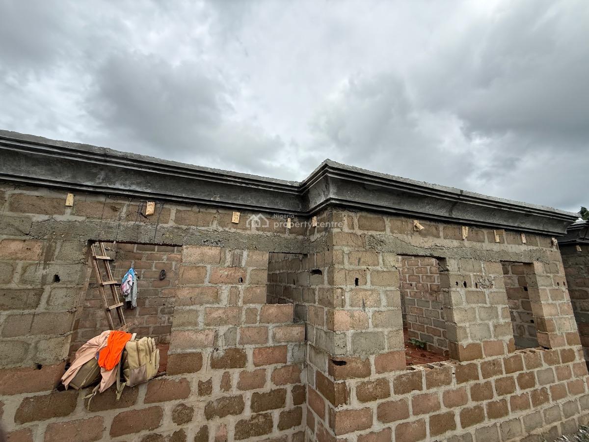 3 Uncompleted Bedrooms Bungalow, at Emuren Just 15 Mins Drive From Adamo Bustop Ikorodu, Adamo, Ikorodu, Lagos, Detached Bungalow for Sale
