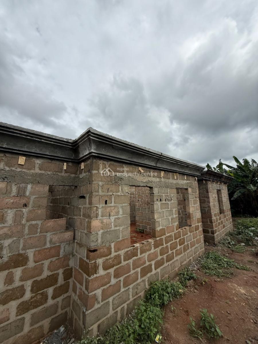 3 Uncompleted Bedrooms Bungalow, at Emuren Just 15 Mins Drive From Adamo Bustop Ikorodu, Adamo, Ikorodu, Lagos, Detached Bungalow for Sale