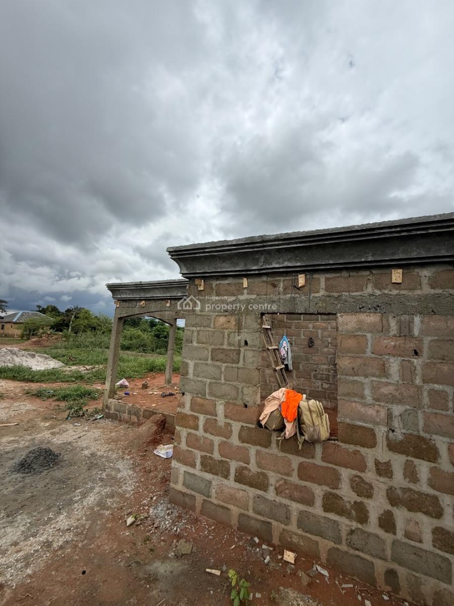 3 Uncompleted Bedrooms Bungalow, at Emuren Just 15 Mins Drive From Adamo Bustop Ikorodu, Adamo, Ikorodu, Lagos, Detached Bungalow for Sale