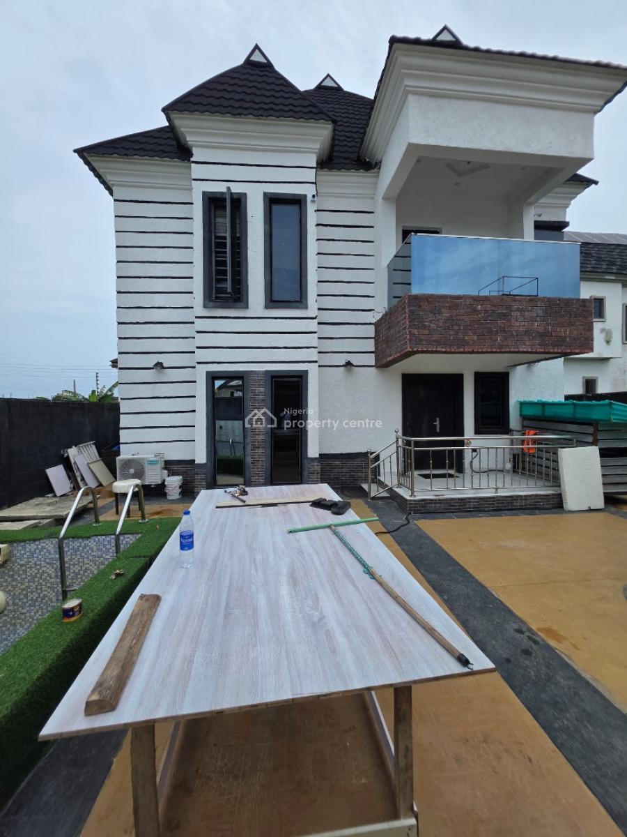 Beautifully Built 4 Bedroom Fully Detached Duplex on About 400sqm +pool, Phase2 By Awoyaya, Oribanwa, Ibeju Lekki, Lagos, Detached Duplex for Sale