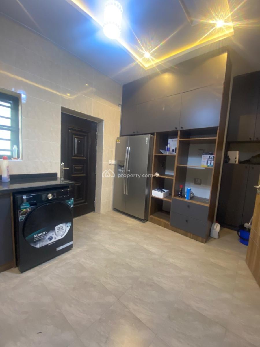 Luxury Furnished 2bed Duplex with 24hrs Light in Gud Est, Beside Royal Gardens,before Abraham Adesanya, Ajah, Lagos, Semi-detached Duplex for Rent
