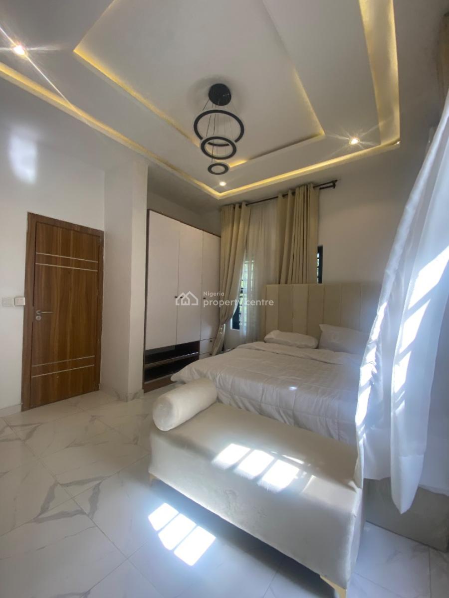 Luxury Furnished 2bed Duplex with 24hrs Light in Gud Est, Beside Royal Gardens,before Abraham Adesanya, Ajah, Lagos, Semi-detached Duplex for Rent