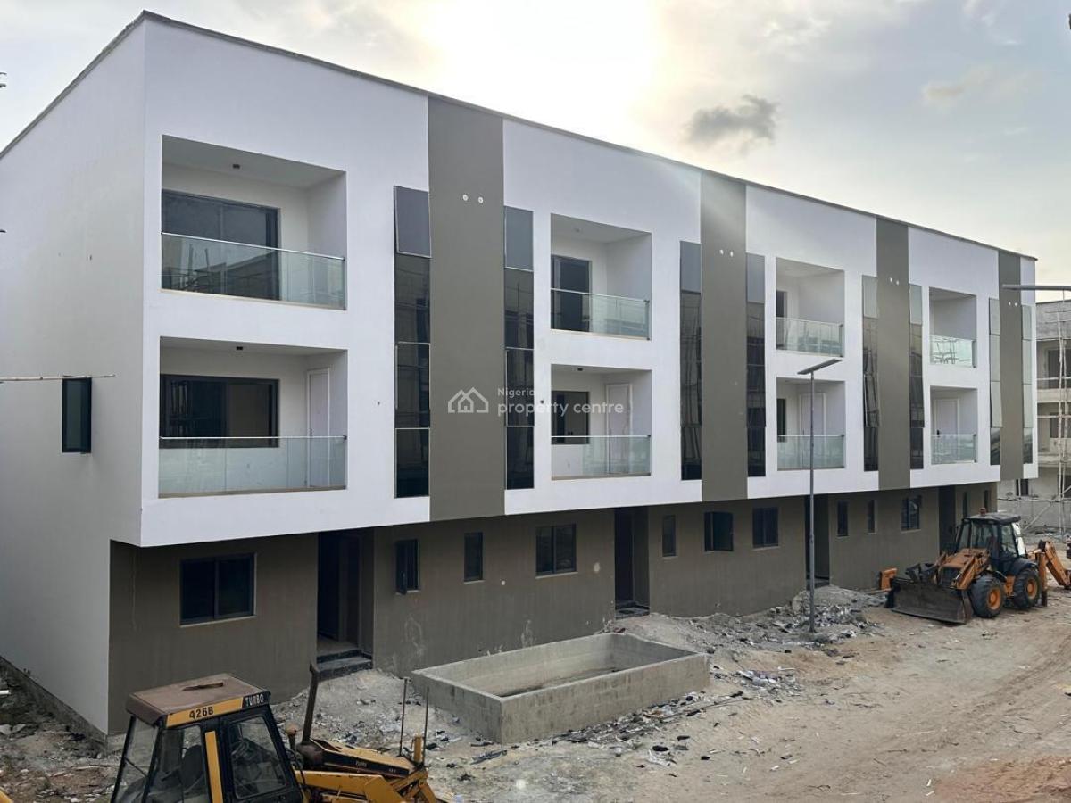 Contemporary 4 Bed Terrace Duplex with a Pool, Gym, Lekki Phase 1, Lekki, Lagos, Terraced Duplex for Sale