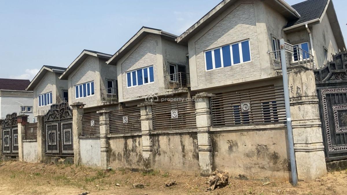 90% Completed 4 Units of 4-bedroom Terrace Duplex, Valley View Estate, Ebute, Ikorodu, Lagos, Terraced Duplex for Sale
