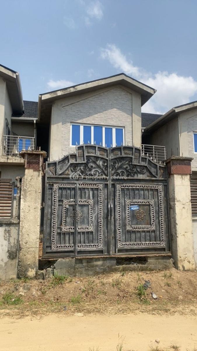 90% Completed 4 Units of 4-bedroom Terrace Duplex, Valley View Estate, Ebute, Ikorodu, Lagos, Terraced Duplex for Sale