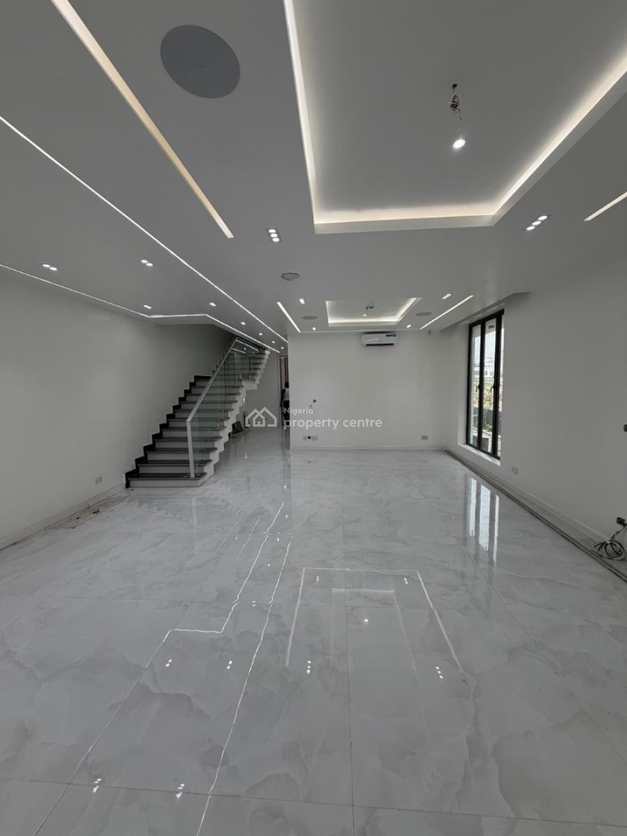 Spacious 5bedroom Fully Detached House with Bq, Ikate , Cowrie Creek, Lekki, Lagos, Semi-detached Duplex for Sale