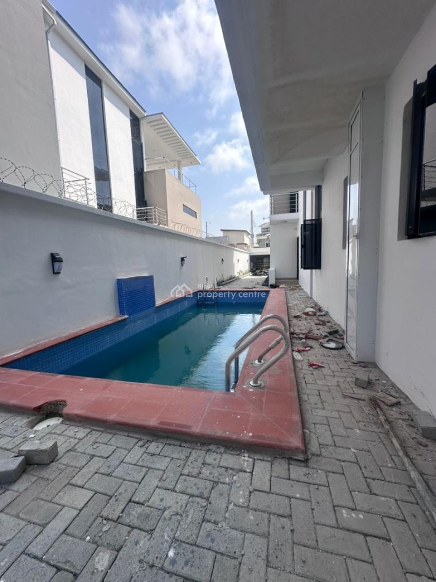 Spacious 5 Bedroom Detached with Pool, Cinema and Bq, Oniru, Victoria Island (vi), Lagos, Detached Duplex for Sale