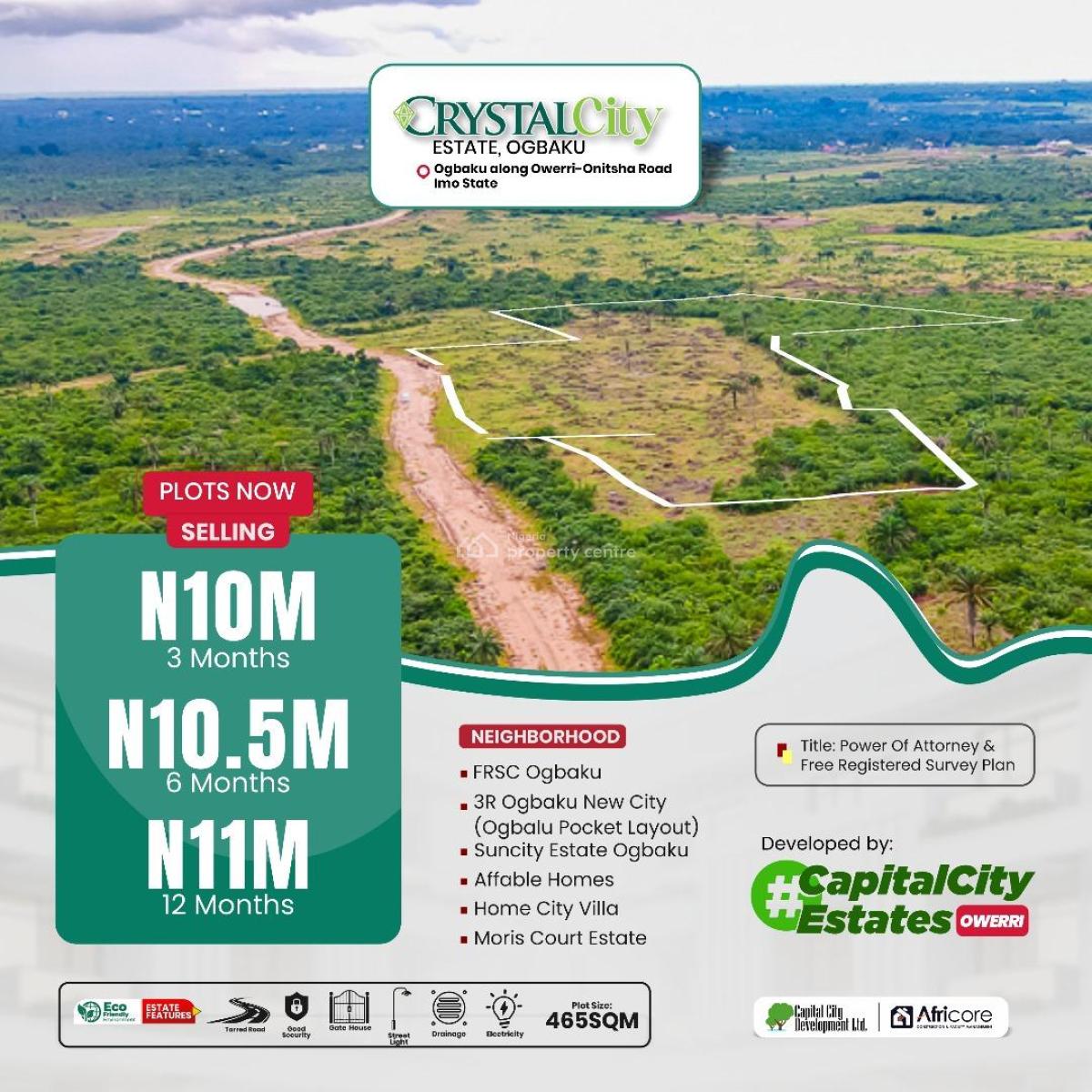 Affordable Land with Payment Plan, Ogbaku Along Onitsha Road, Owerri West, Imo, Land for Sale