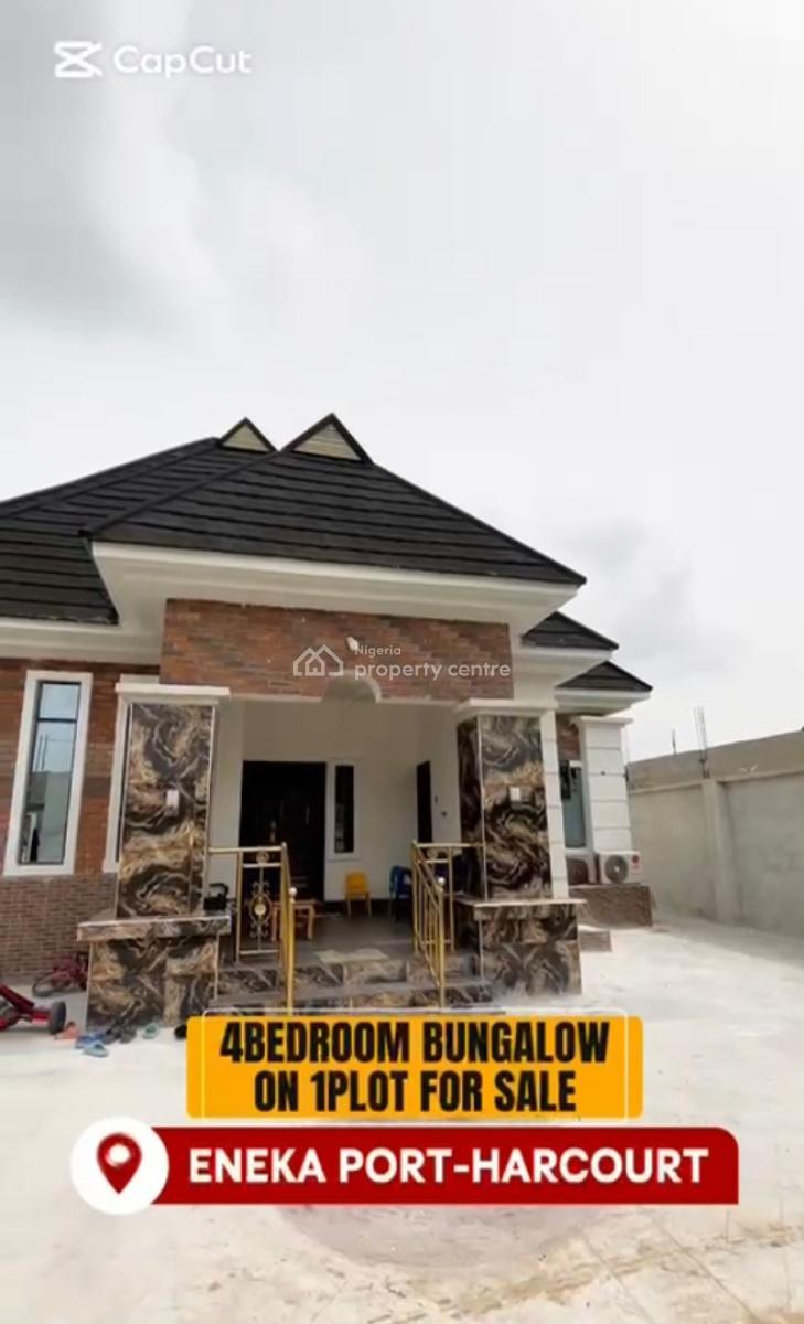 Luxury 4bedroom, Eneka, Port Harcourt, Rivers, Detached Bungalow for Sale
