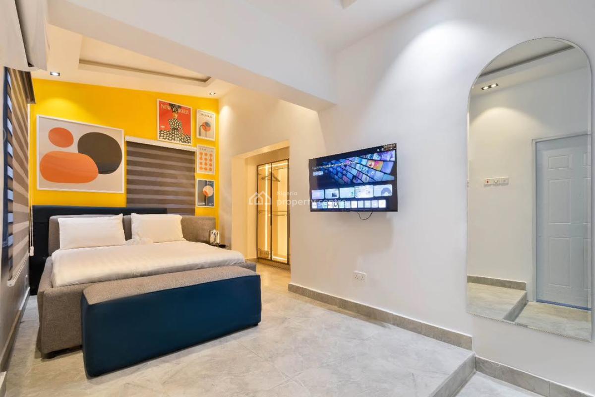 Beautiful Fully Furnished 1-bedroom Maisonette Loft Apartment, Off Admiralty Way, Lekki Phase 1, Lekki, Lagos, Flat / Apartment for Rent