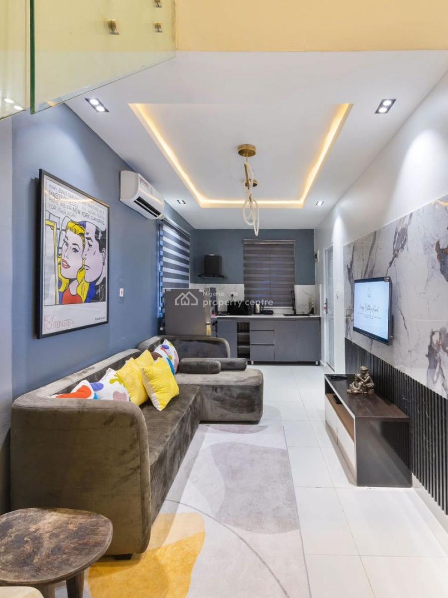 Beautiful Fully Furnished 1-bedroom Maisonette Loft Apartment, Off Admiralty Way, Lekki Phase 1, Lekki, Lagos, Flat / Apartment for Rent