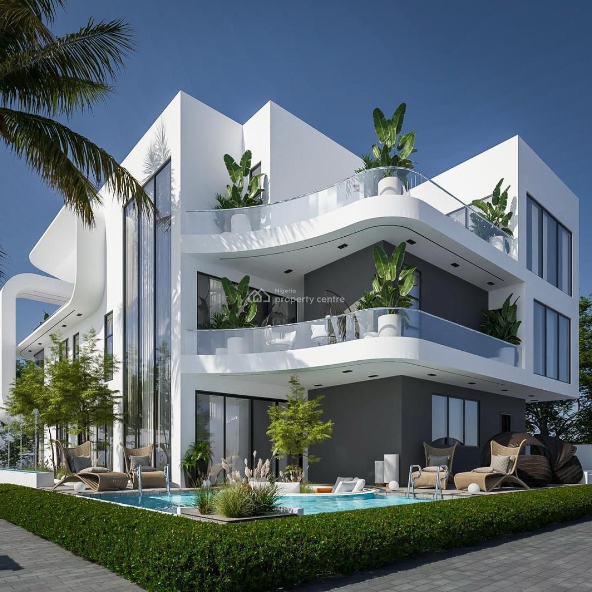 5 Bedroom Duplex Fully Detached, Osapa, Lekki, Lagos, Detached Duplex for Sale