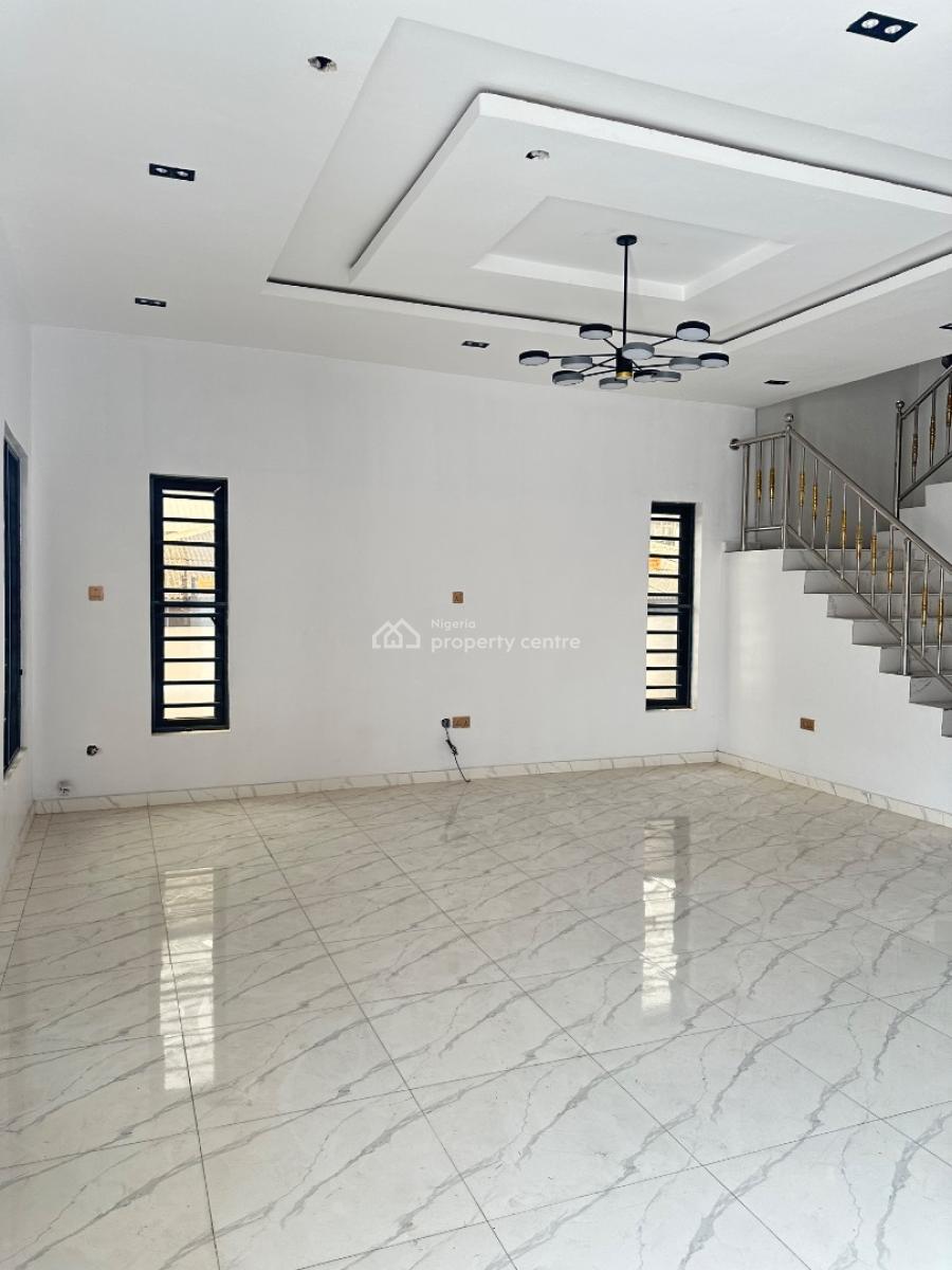 Newly Built 4 Bedroom Duplex with Bq in Gated Flood Free Estate Lekki, Lekki, Lagos, House for Sale