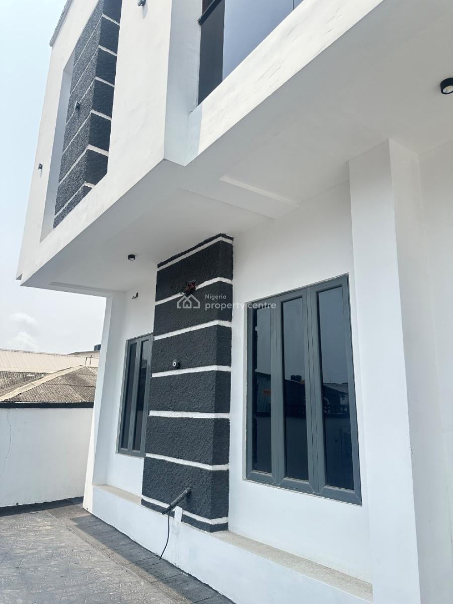 Newly Built 4 Bedroom Duplex with Bq in Gated Flood Free Estate Lekki, Lekki, Lagos, House for Sale
