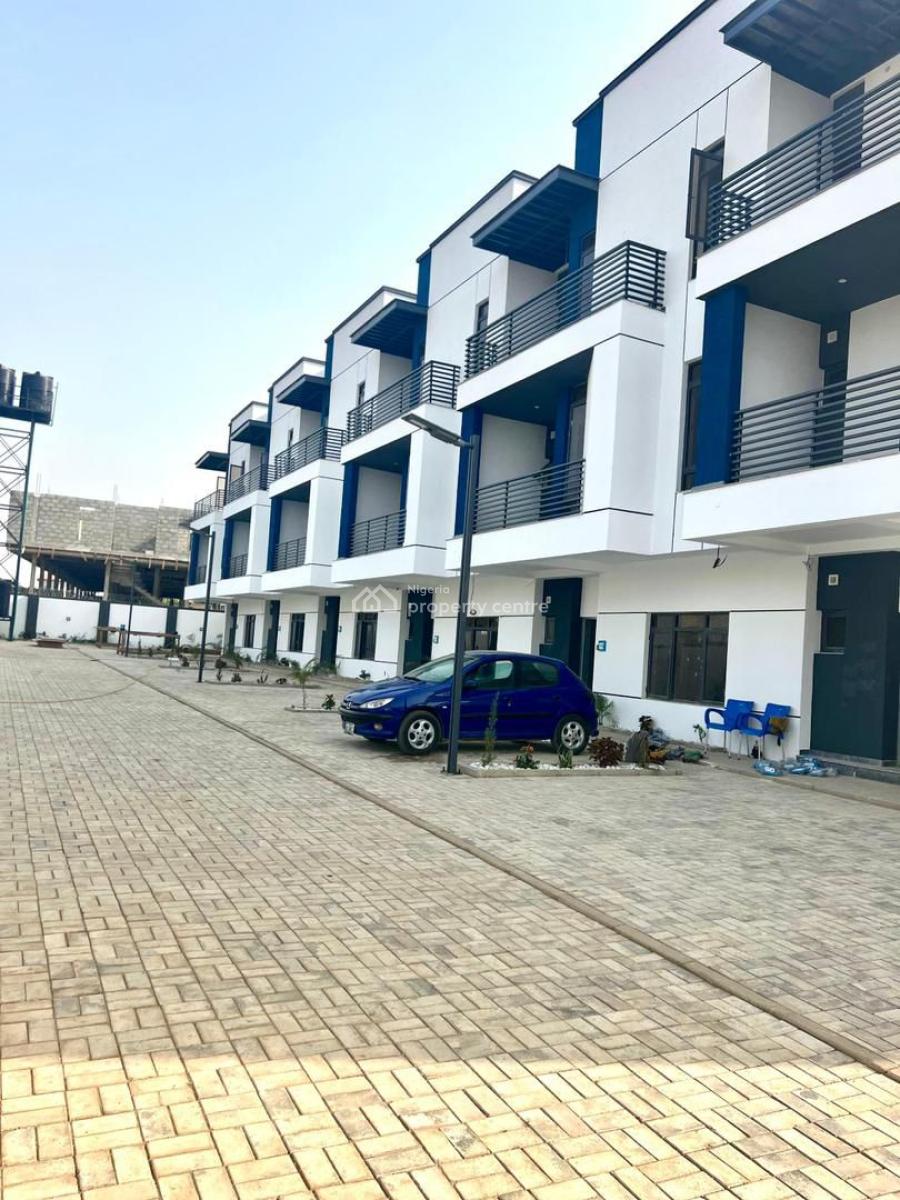Newly Built  4 Bedroom Terrace Duplex (cornerpiece), Dakibiyu, Jabi, Abuja, Terraced Duplex for Sale