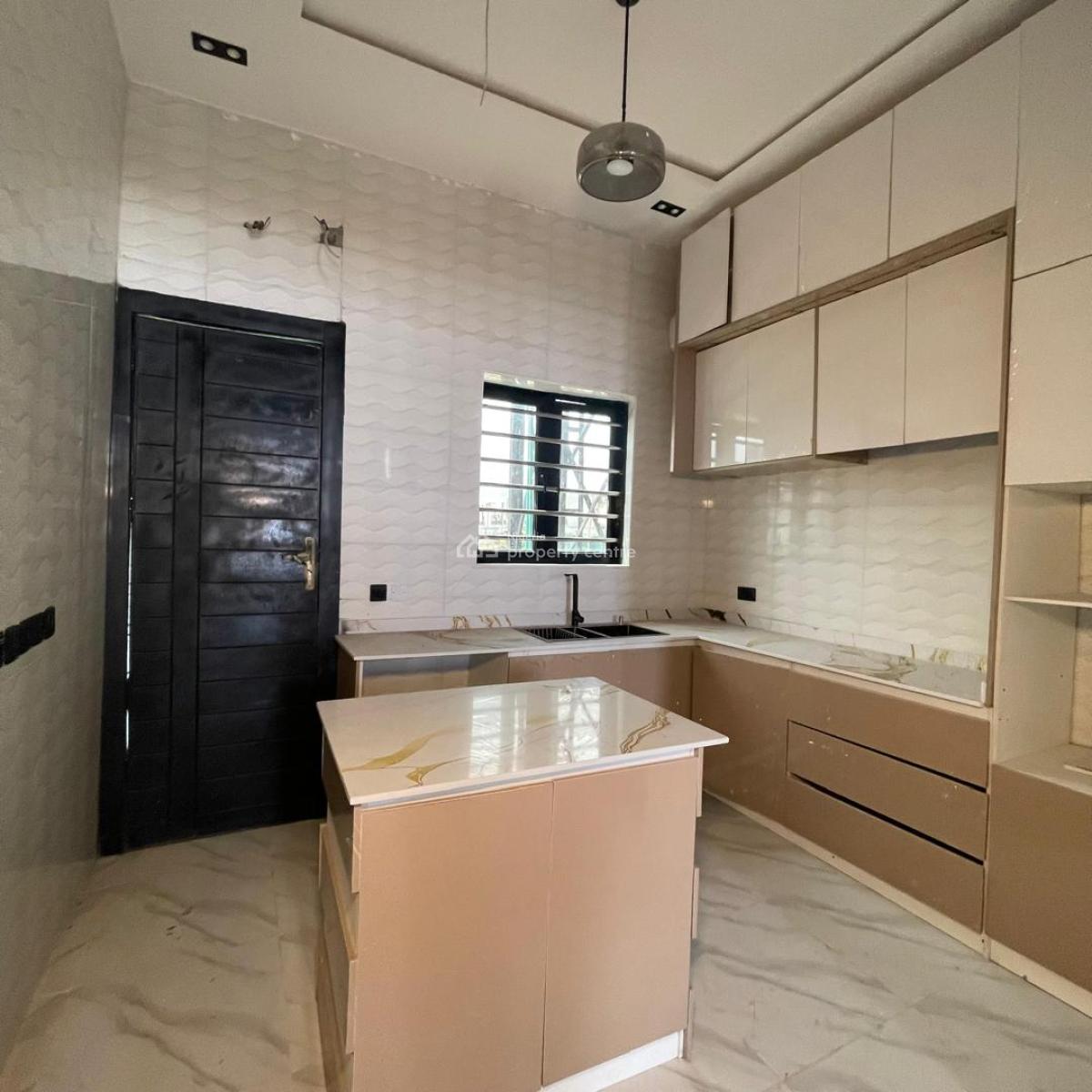 Spacious 3 Bedroom Terrace Duplex with Bq (self Compound ), Ikotaa, Lekki, Lagos, Terraced Duplex for Sale