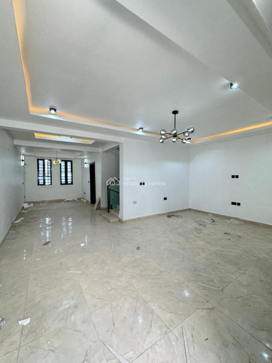 Standard Newly Built 4 Bedroom Terrace Duplex with Bq, Surulere, Lagos, Terraced Duplex for Sale