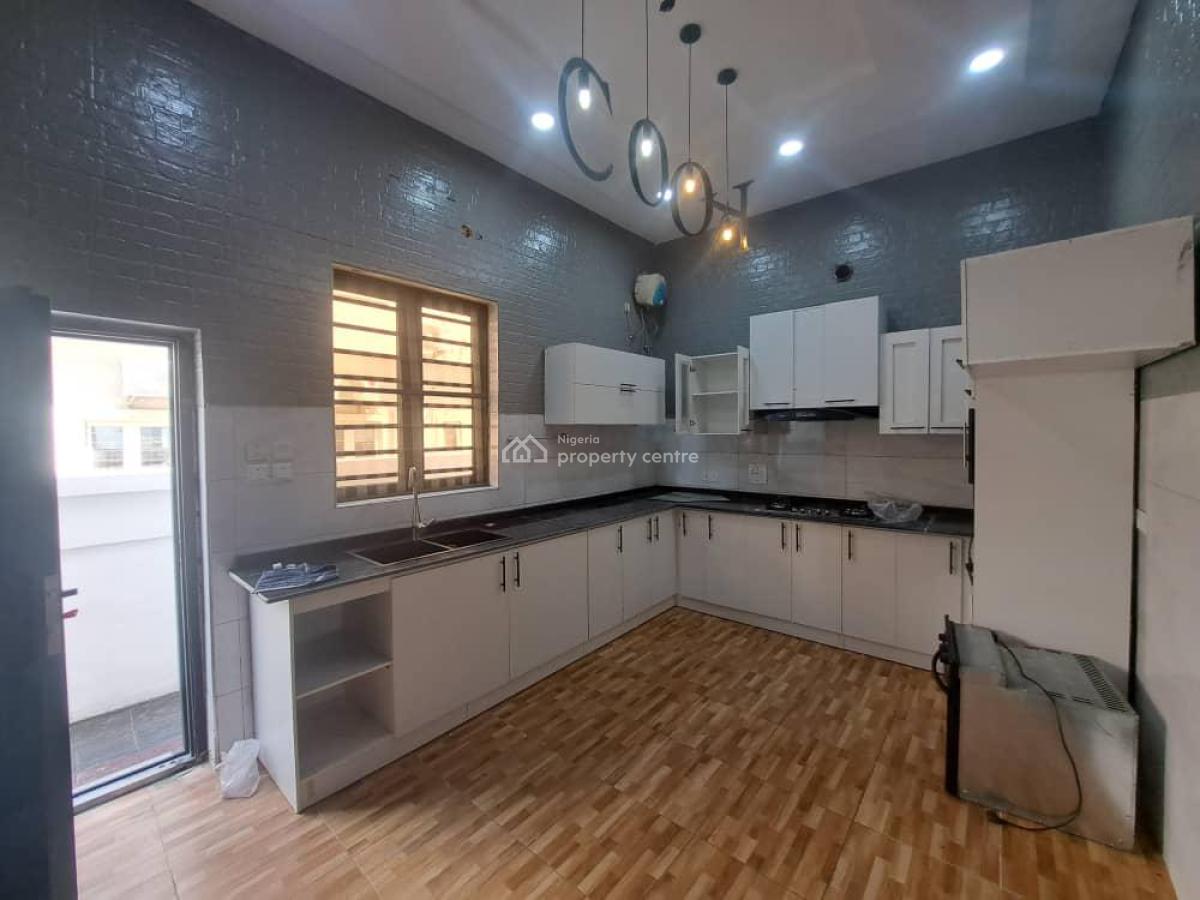 Premium 4 Bedroom Semi Detached Duplex with Bq, Chevron Drive, Chevron, Lekki, Lagos, Semi-detached Duplex for Rent