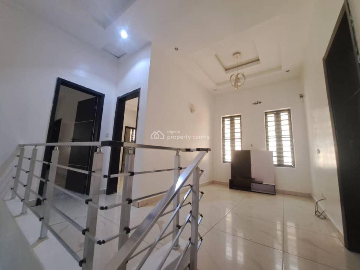 Premium 4 Bedroom Semi Detached Duplex with Bq, Chevron Drive, Chevron, Lekki, Lagos, Semi-detached Duplex for Rent