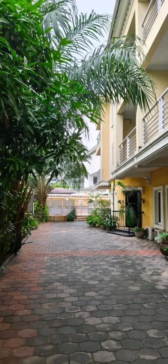 Luxury 4 Bedroom Terrace Duplex with Bq Swimming Pool Gym, Banana Island, Ikoyi, Lagos, Terraced Duplex for Rent