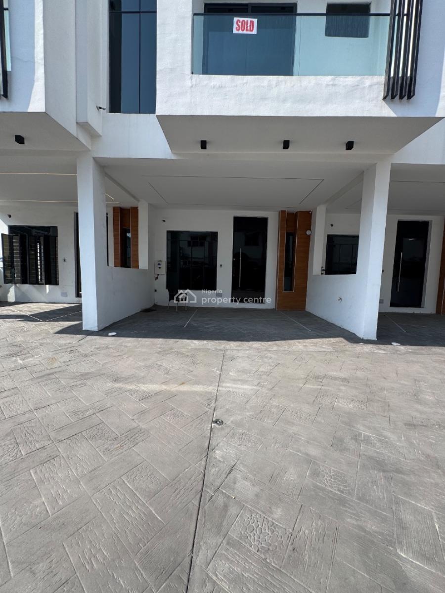 Beautiful Four Bedroom Terraced Duplex, Osapa, Lekki, Lagos, Terraced Duplex for Sale