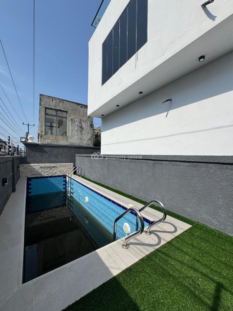 Beautiful Four Bedroom Terraced Duplex, Osapa, Lekki, Lagos, Terraced Duplex for Sale