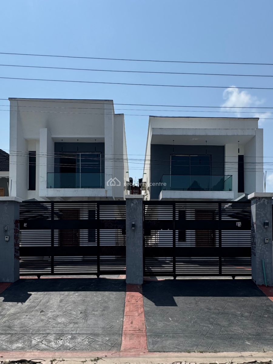 New Five Bedroom Detached Duplex, Osapa, Lekki, Lagos, Detached Duplex for Sale