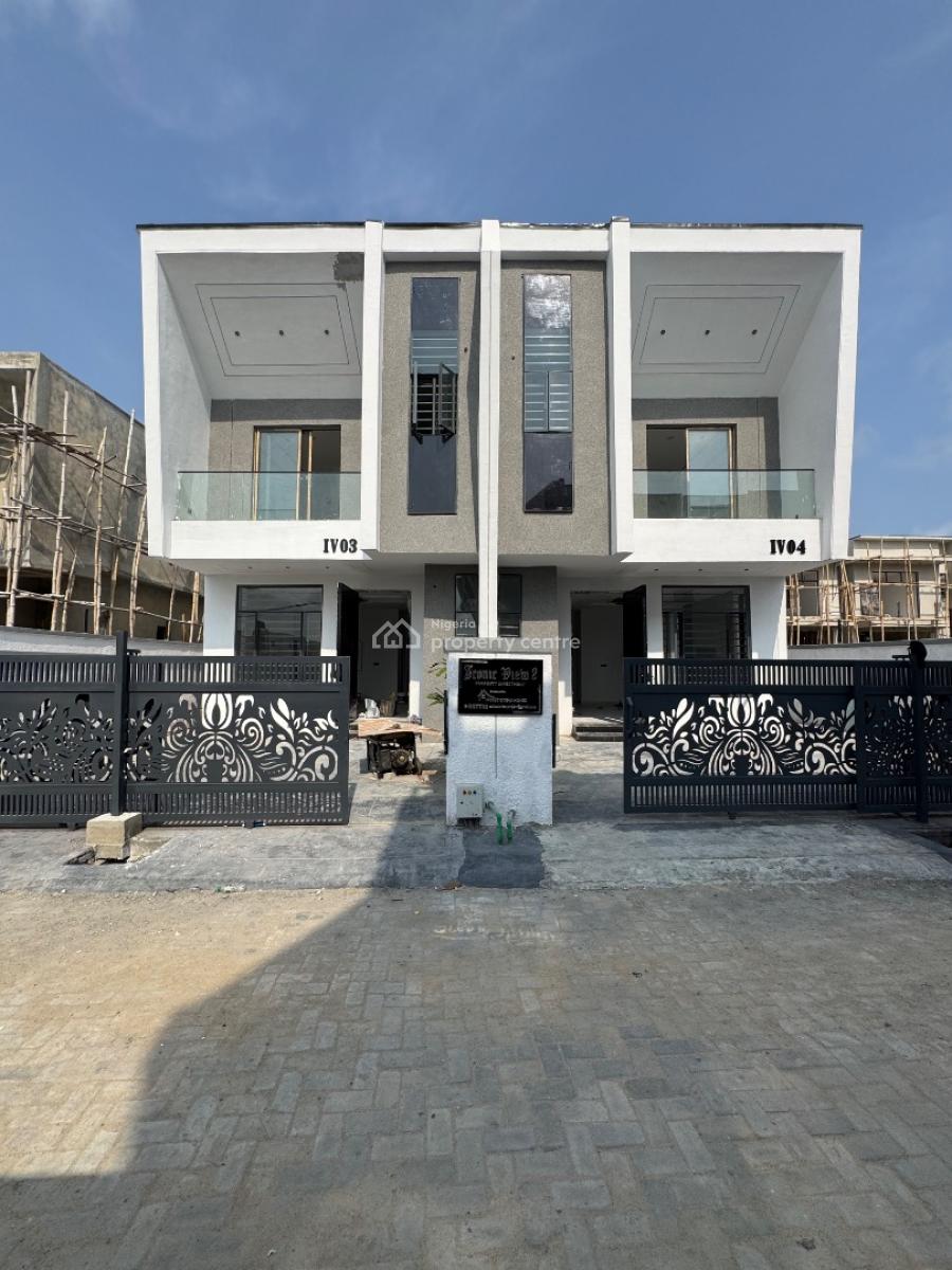 Newly Built Four (4) Bedroom Semi Detached Duplex, Ikota, Lekki, Lagos, Semi-detached Duplex for Sale