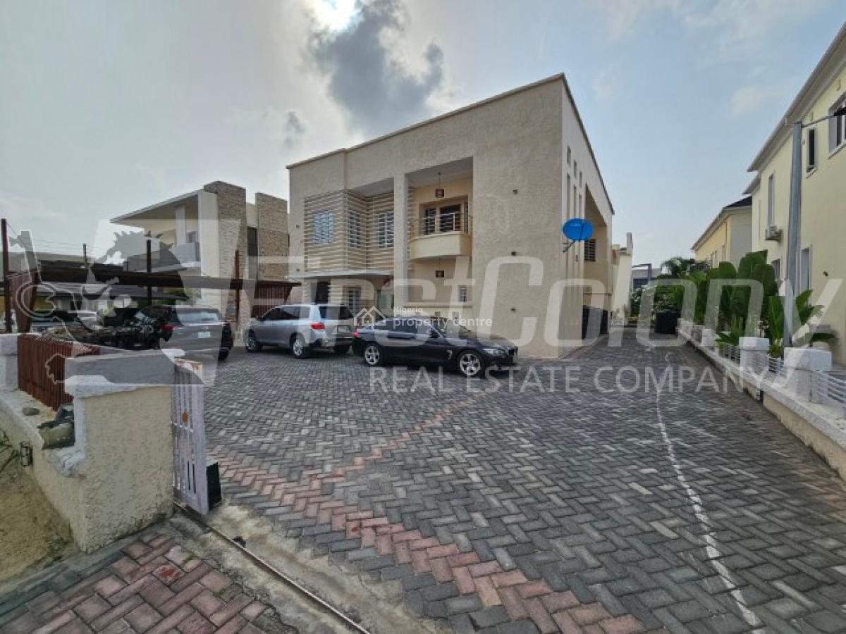 Gigantic 3 Bedroom Detached Home on Large Grounds (with 2-room Bq), Agungi, Lekki, Lagos, Detached Duplex for Sale