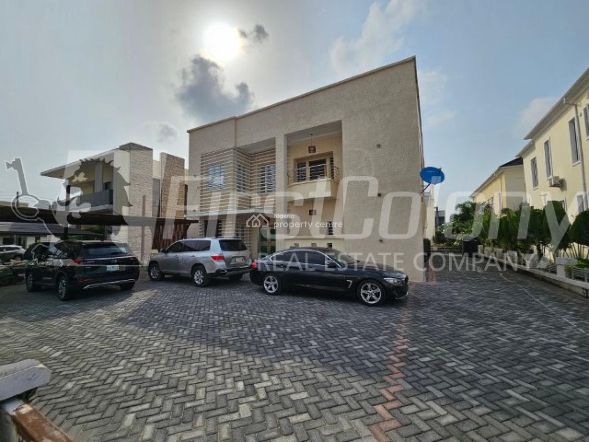 Gigantic 3 Bedroom Detached Home on Large Grounds (with 2-room Bq), Agungi, Lekki, Lagos, Detached Duplex for Sale