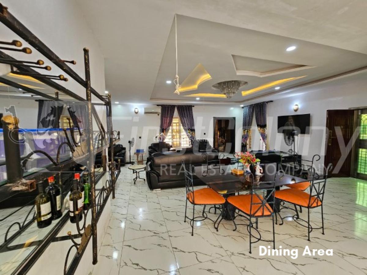 Gigantic 3 Bedroom Detached Home on Large Grounds (with 2-room Bq), Agungi, Lekki, Lagos, Detached Duplex for Sale