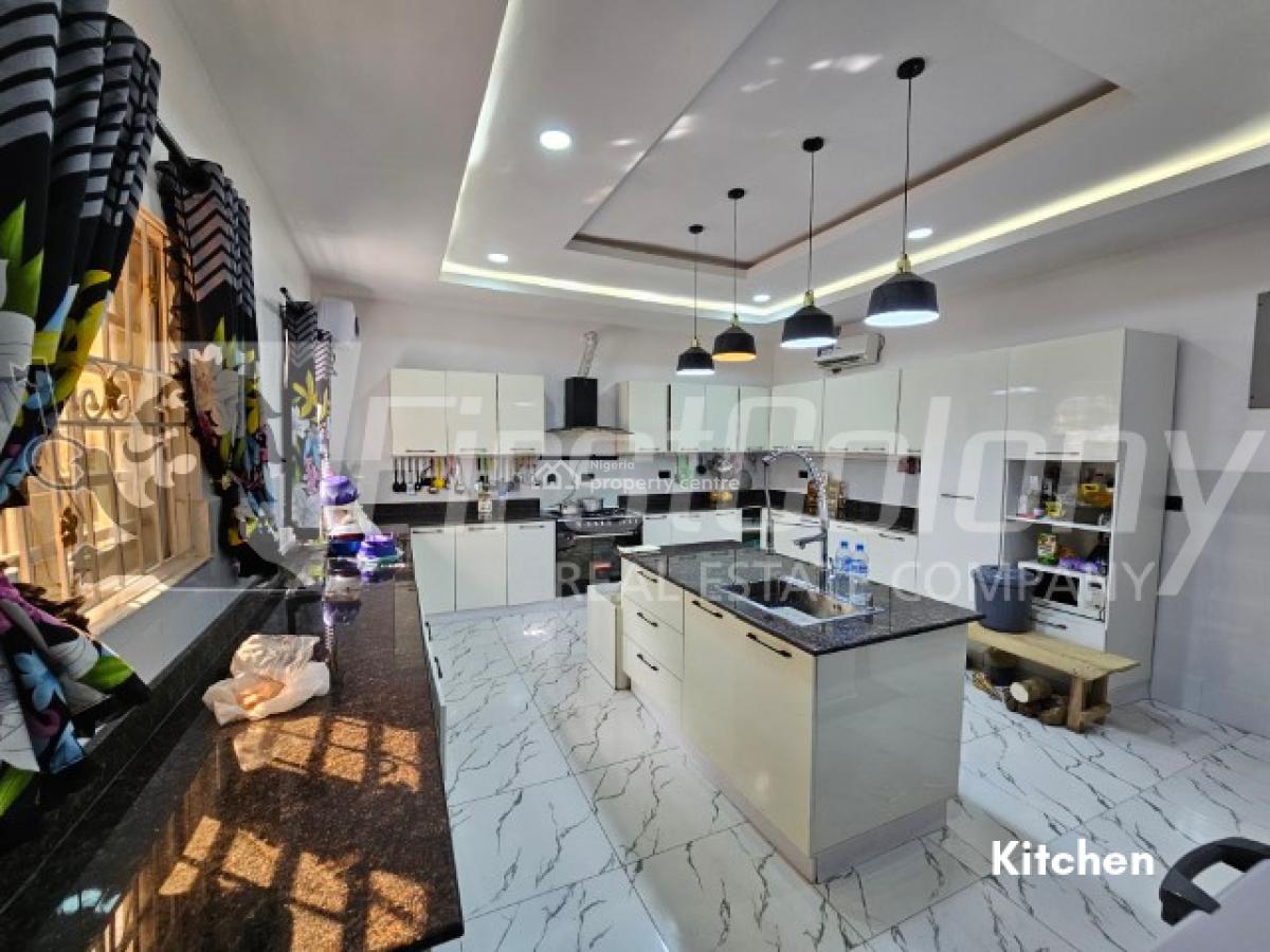 Gigantic 3 Bedroom Detached Home on Large Grounds (with 2-room Bq), Agungi, Lekki, Lagos, Detached Duplex for Sale