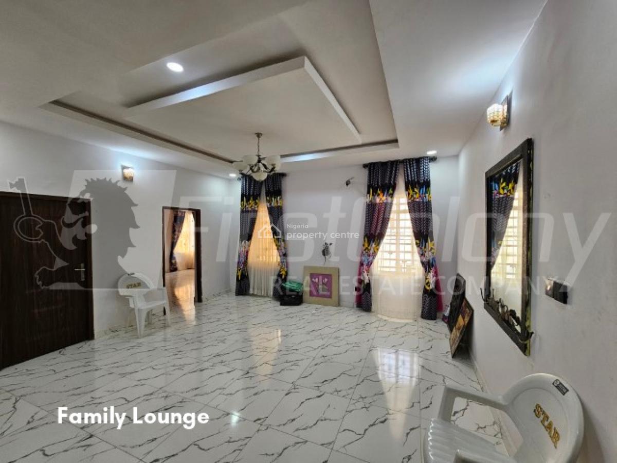Gigantic 3 Bedroom Detached Home on Large Grounds (with 2-room Bq), Agungi, Lekki, Lagos, Detached Duplex for Sale