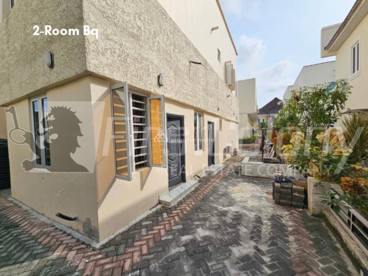 Gigantic 3 Bedroom Detached Home on Large Grounds (with 2-room Bq), Agungi, Lekki, Lagos, Detached Duplex for Sale