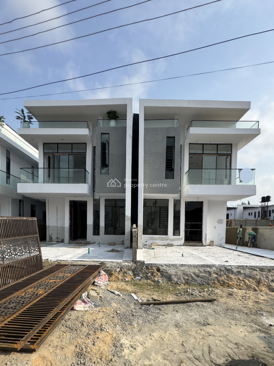 Newly Built Four Bedroom Semi Detached Duplex, Ikota, Lekki, Lagos, Semi-detached Duplex for Sale