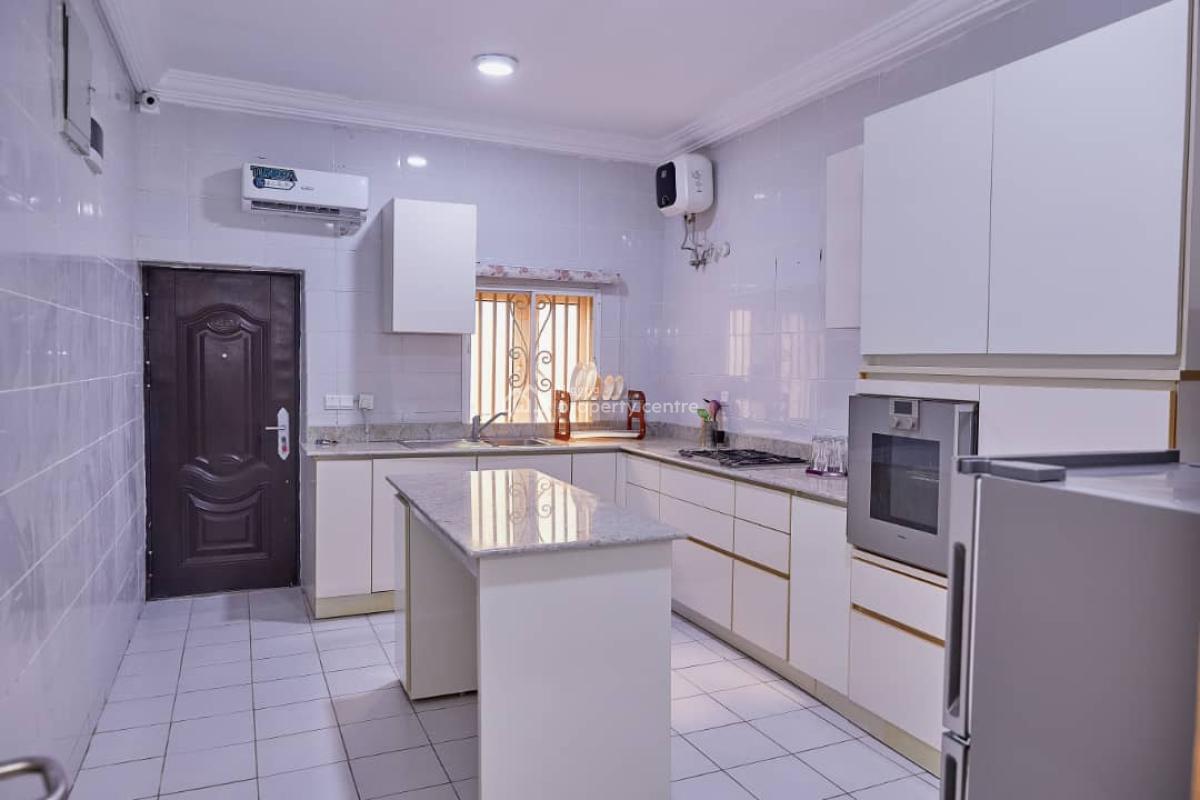 Furnished Four (4) Bedrooms Terrace Duplex with Bq, Adamu Aliero Crescent, Guzape District, Abuja, Terraced Duplex for Rent