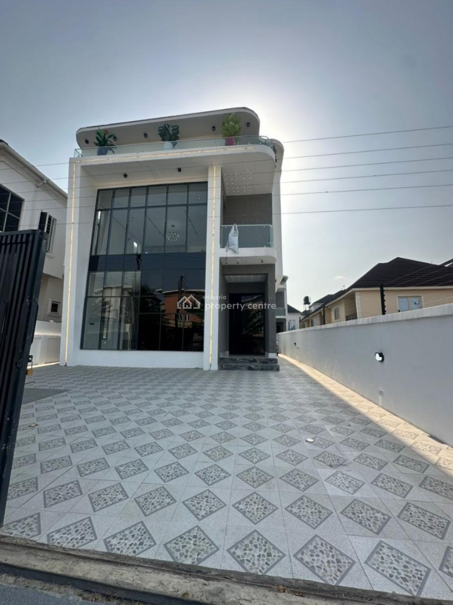 5 Bedroom Detached Duplex with Swimming Pool and Bq, 2nd Toll Gate, Chevron Lekki, Lekki, Lagos, House for Sale