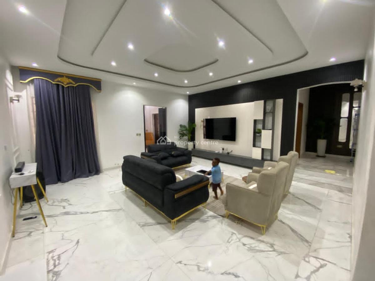 a Furnished Four (4) Bedroom Detached Bungalow, Osongsma Estate, Uyo, Akwa Ibom, Detached Bungalow for Rent