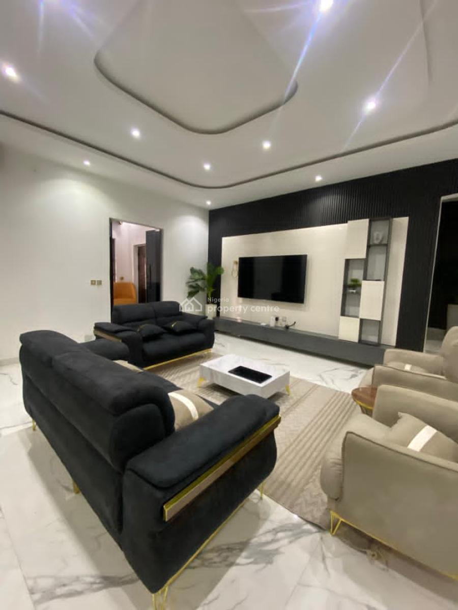 a Furnished Four (4) Bedroom Detached Bungalow, Osongsma Estate, Uyo, Akwa Ibom, Detached Bungalow for Rent