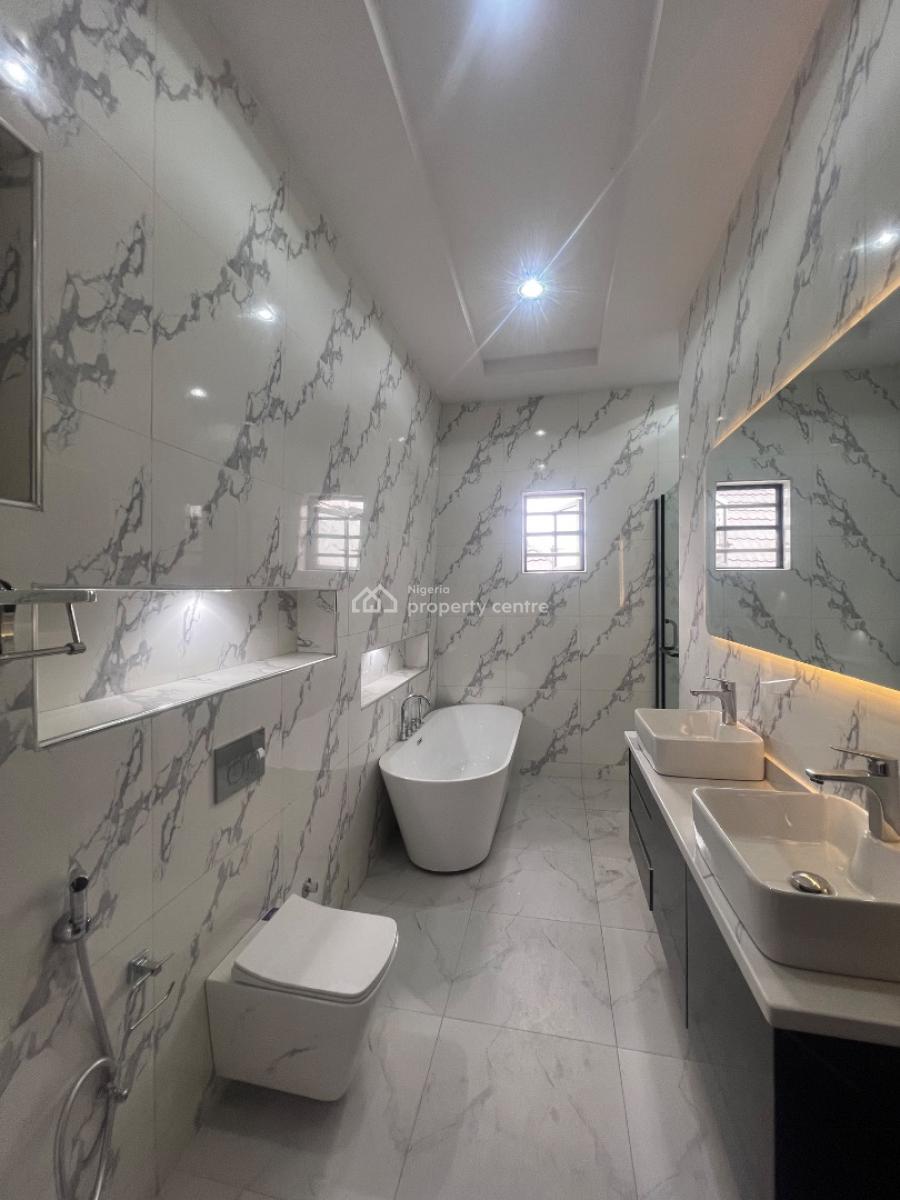 Fully 5 Bedroom Semi Detached - Duplex House + Bq, Adeniyi Jones, Ikeja, Lagos, Semi-detached Duplex for Sale