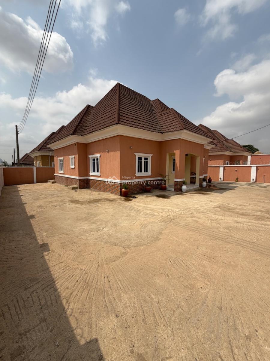 Brand New 3 Bedroom Bungalow & Bq Space, Kubwa, Abuja, Detached Bungalow for Sale