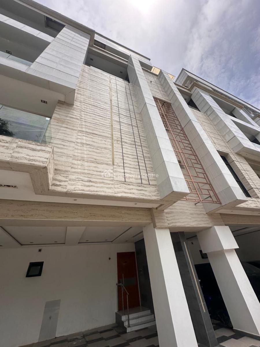 5 Bedroom Luxury Terraced Duplex on 3 Floors with 2 Bedroom Servants Quarters, 407 Road, Banana Island, Ikoyi, Lagos, Terraced Duplex for Sale