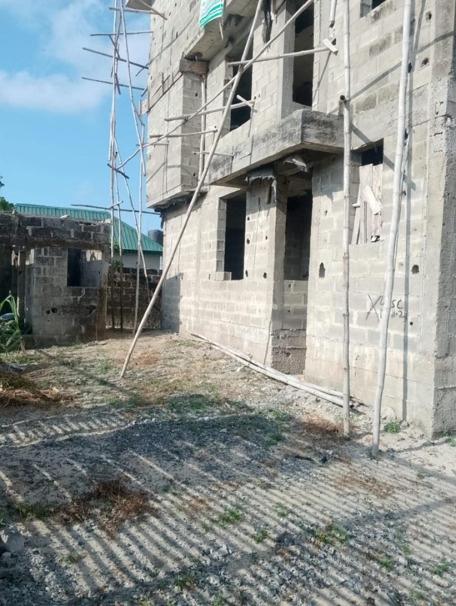 Well Built Uncompleted 6 Units of 2 Bedroom Apartment, Road 3b Alatise Bus Stop, Eleko, Ibeju Lekki, Lagos, Block of Flats for Sale
