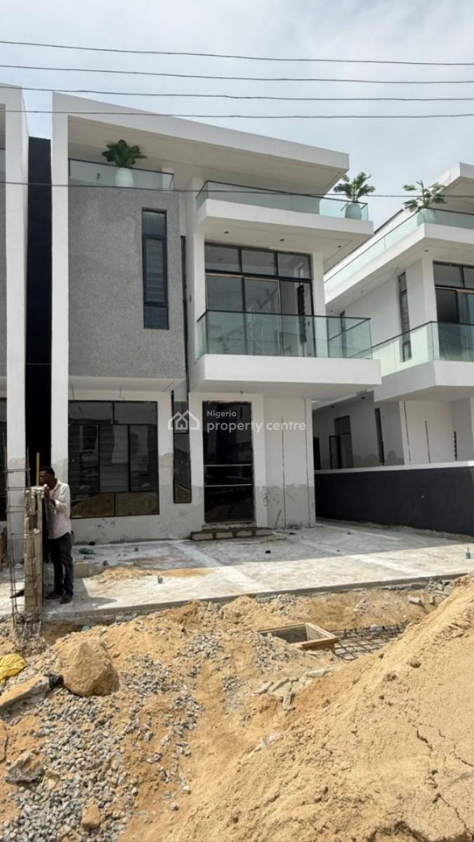 Nicely Built Luxury 4 Bed Semi Detached Duplex with Bq, Ikota, Lekki, Lagos, Semi-detached Duplex for Sale