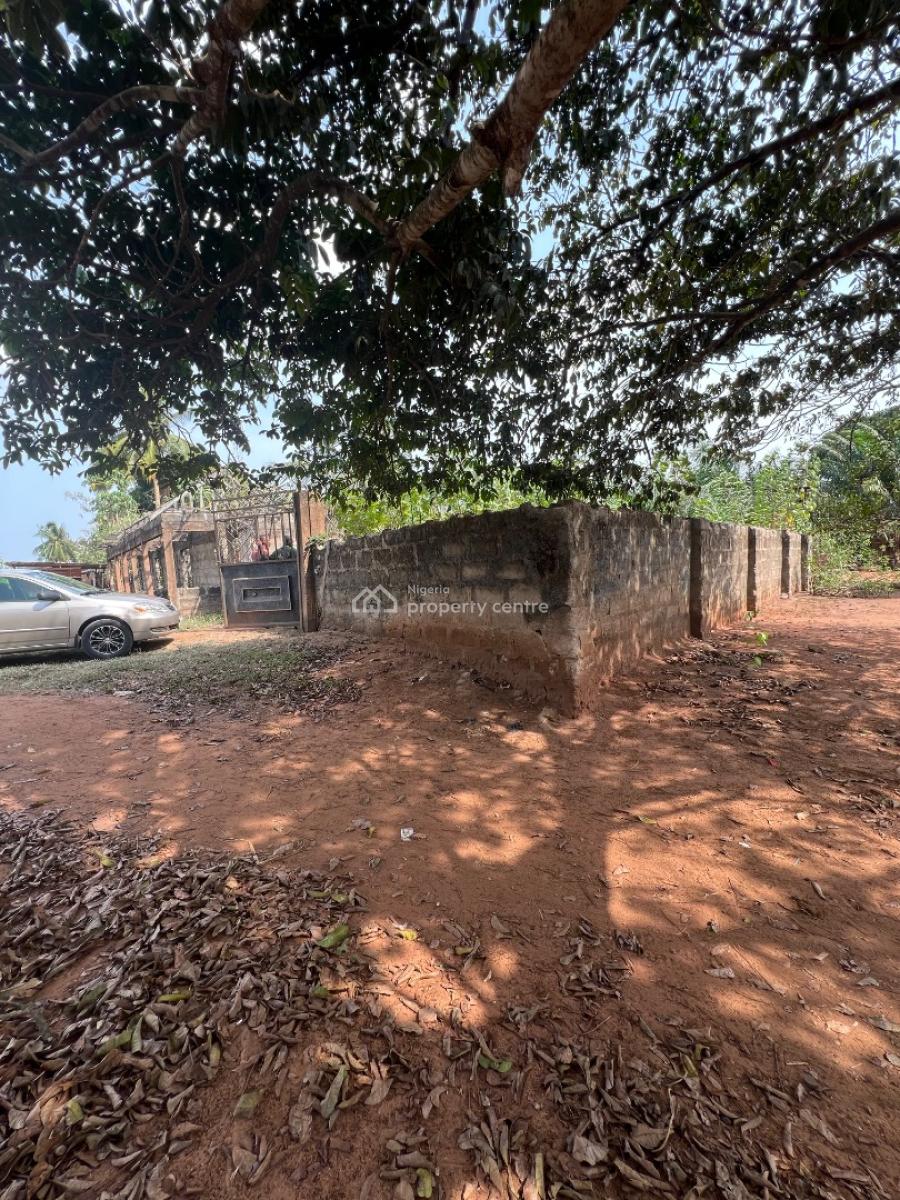 Half Acre with Oil Mill Structure, Otulu Main Road, Aniocha South, Delta, Factory for Sale