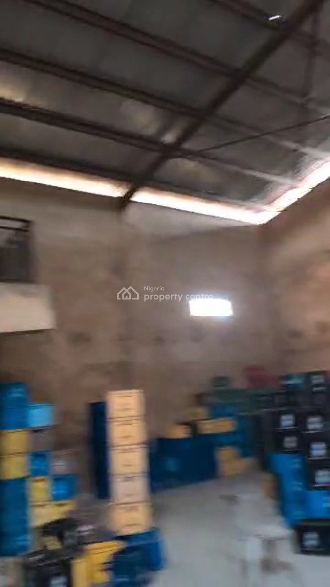 Self Compound Warehouse on Land of Approximately 600sqm, Ori-oke, Ogudu, Lagos, Warehouse for Sale