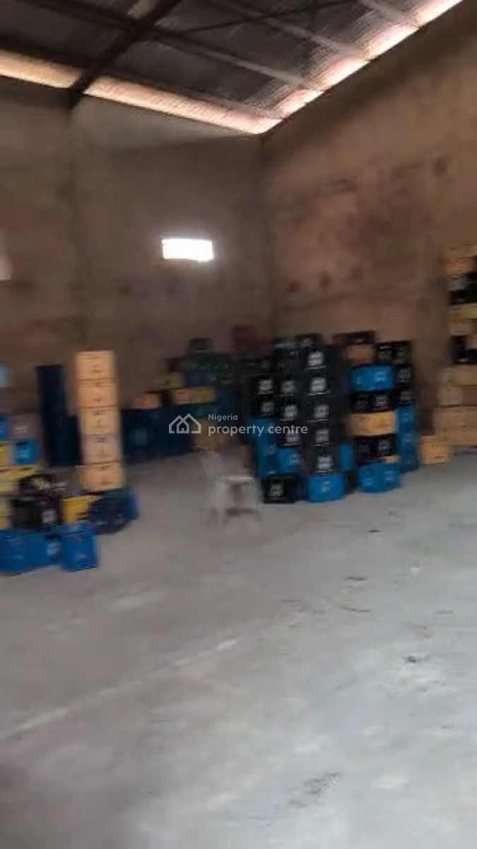Self Compound Warehouse on Land of Approximately 600sqm, Ori-oke, Ogudu, Lagos, Warehouse for Sale