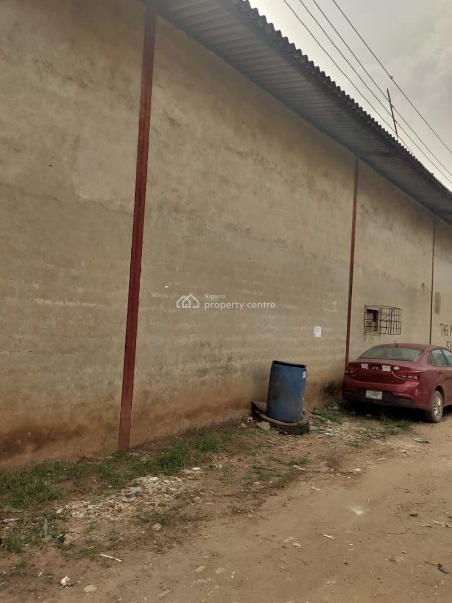 2 Bay Warehouse on Land Size of Approximately 3,600sqm, Oke Afa, Isolo, Lagos, Warehouse for Sale